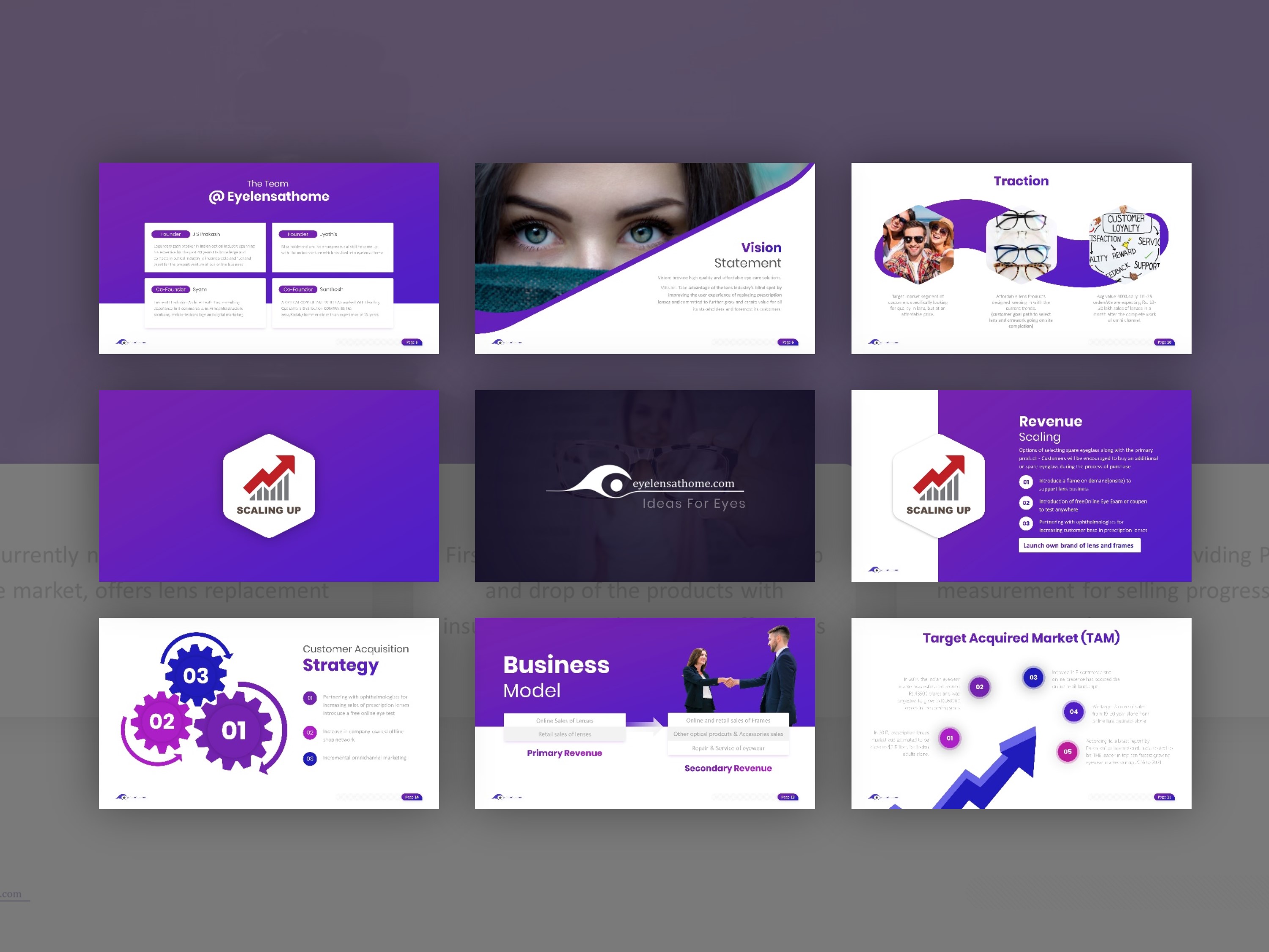 Portfolio with Pitch Deck Designs Pitch Deck Services